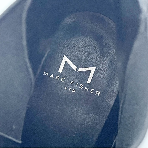 Marc Fisher Animal Print Calf Hair Pointed Toe Yale Chelsea Ankle Boot - Picture 7 of 8